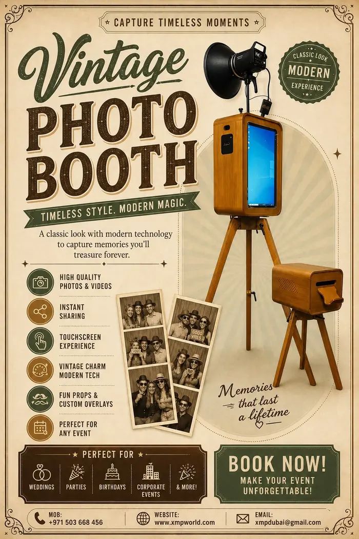 Vintage Photo Booth